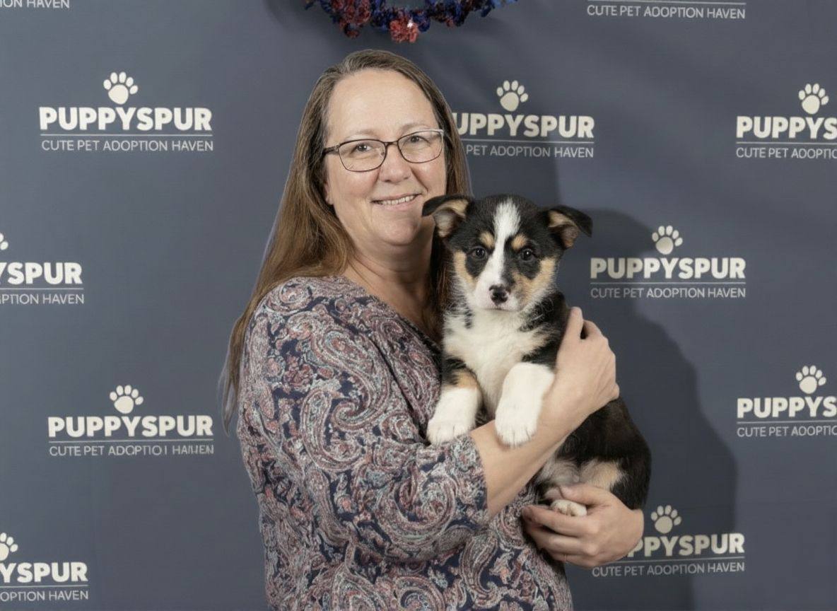 Ein with his new family